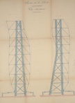 Gustave Eiffel's truss support structure